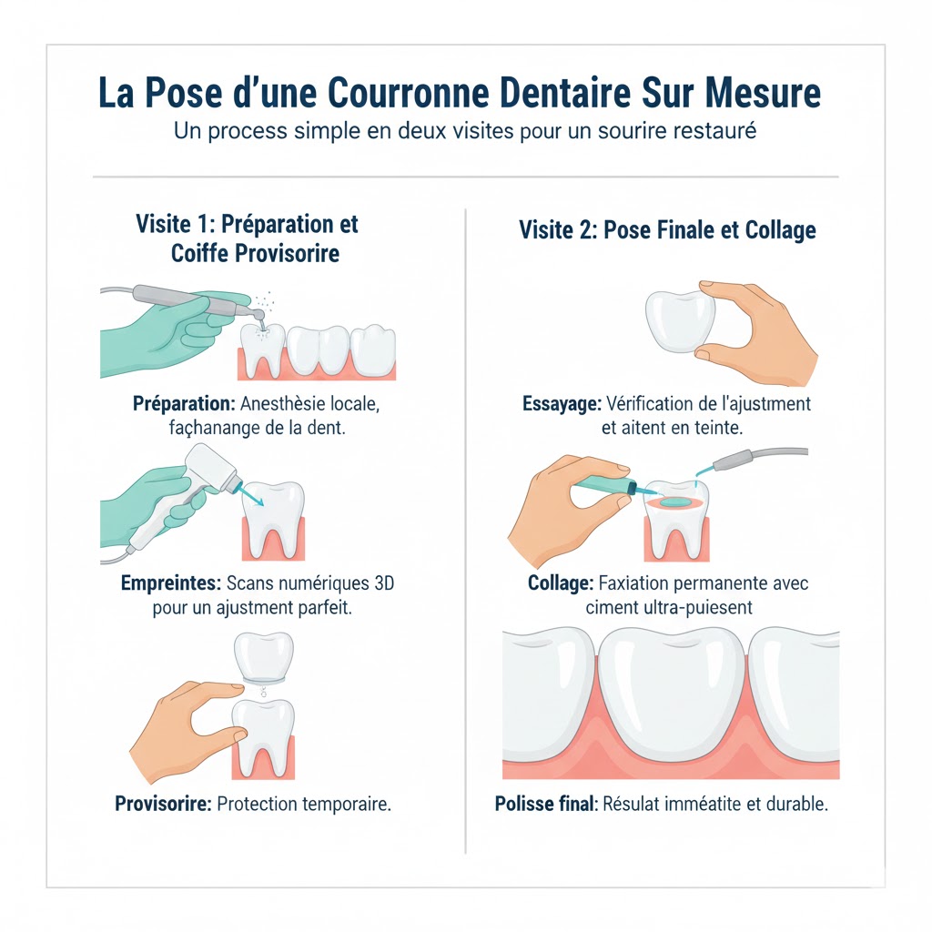 Couronnes Dentaires​ En Turquie Chez Dentique La prcedure 
