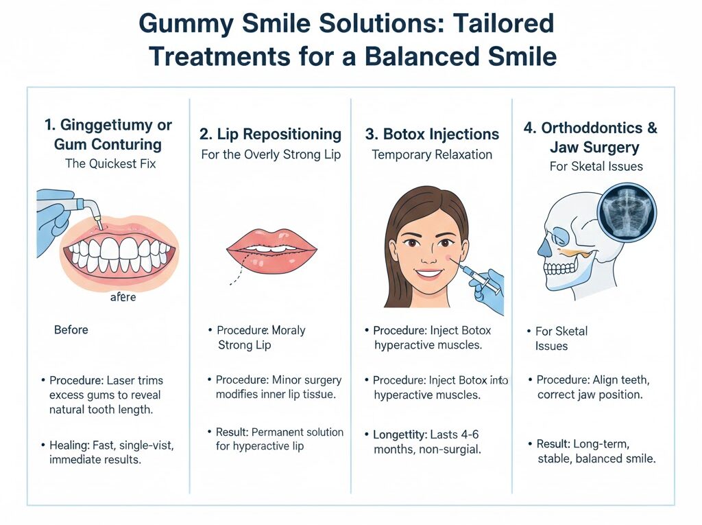 Gummy Smile In Turkey with Dentique - Procedure Steps